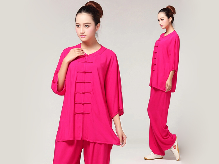 Tai Chi Clothing Long-sleeve Casual Style Linen Suit